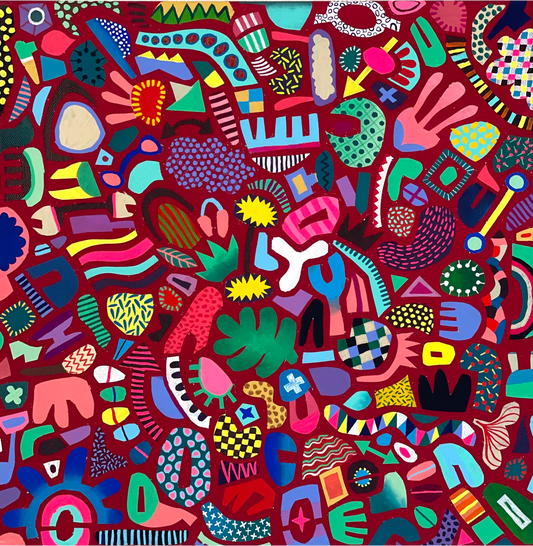Tarchiのアートギャラリー:アクリルの色と感性、描くストーリー